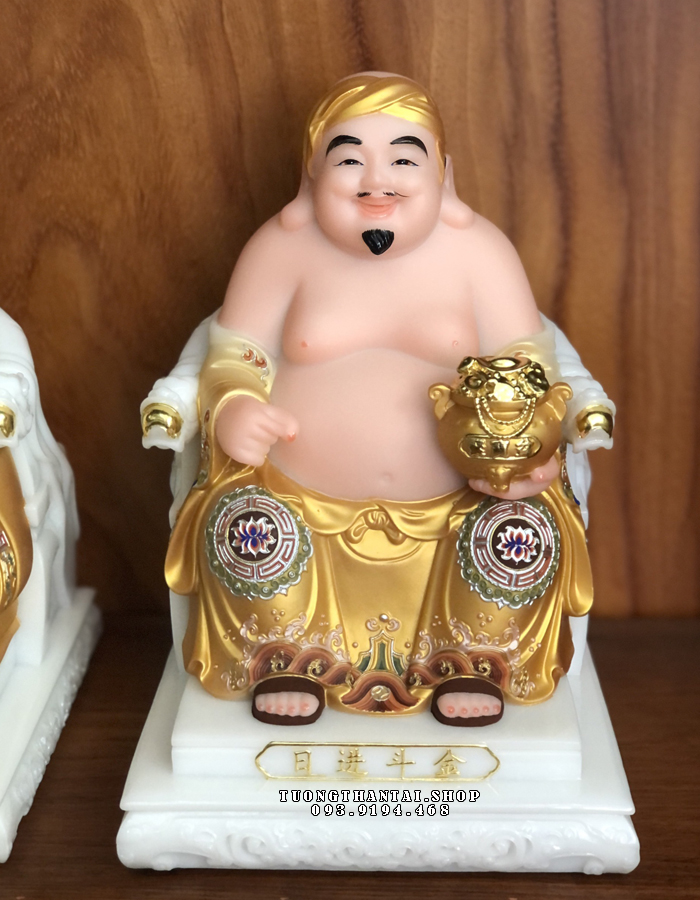 tượng ông địa thần tài gấm vàng đẹp nhất