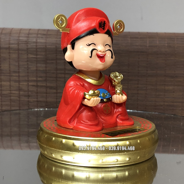 Thần tài năng lượng mặt trời để quầy tính tiền hoặc xe ô tô đẹp nhất