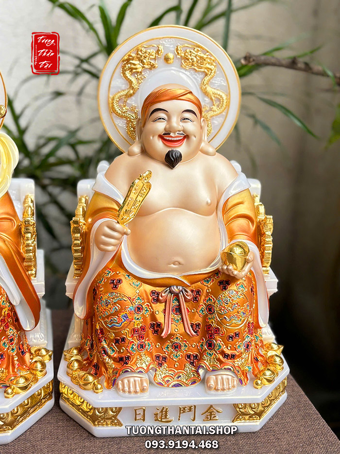 Bộ 3 Ông Thần Tài Thần Tiền Ông Địa vàng hào quang song long